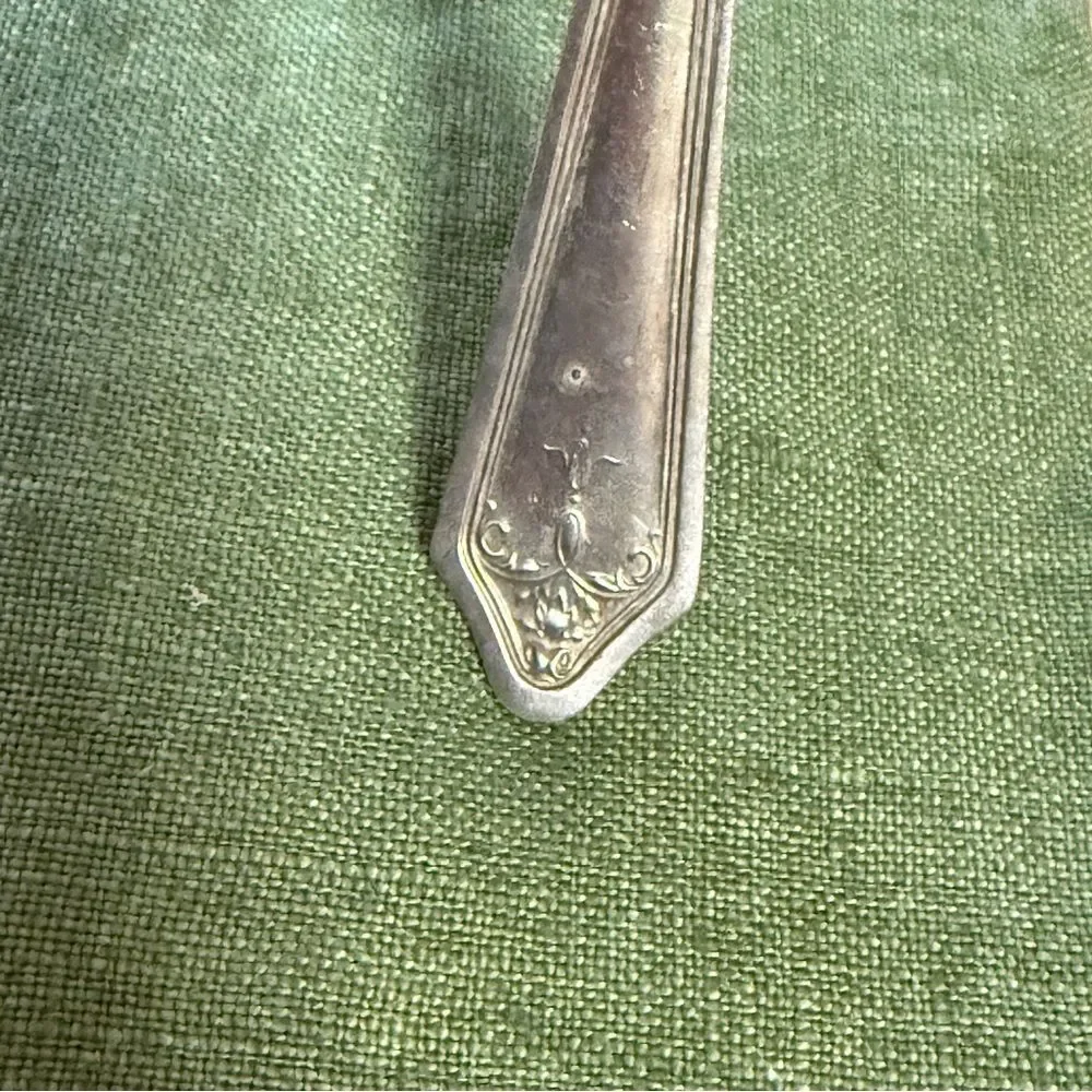 Antique 1900-1910 Simeon L. & George H. Rogers Company Spoon Nickel Silver